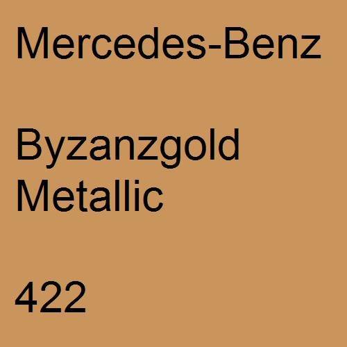 Mercedes-Benz, Byzanzgold Metallic, 422.